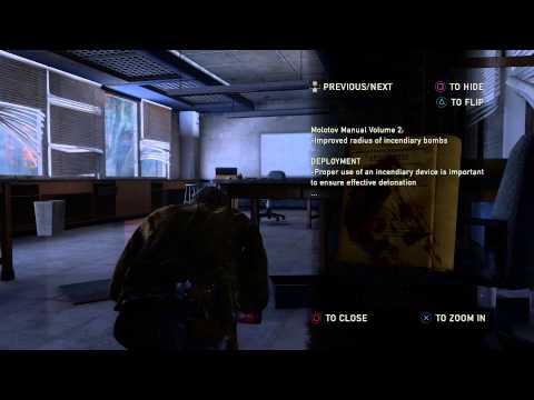 The Last of Us: Remastered - The University Science Lab: Tool Level 4, Molotovs Upgraded, Weapon Mod