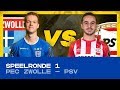 EDIVISIE | Speelronde 1: PEC Zwolle - PSV