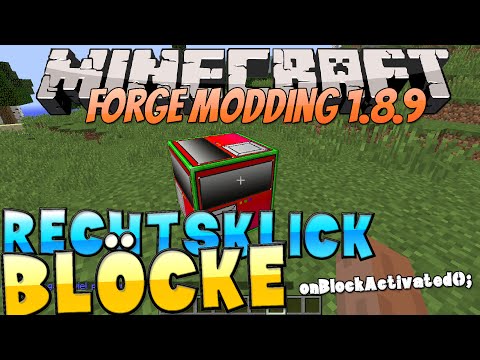 Unlock Secret Right-Click Blocks in Minecraft Modding