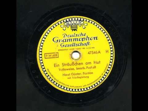 Horst Günter singt: Ein Sträußchen am Hute (1941)