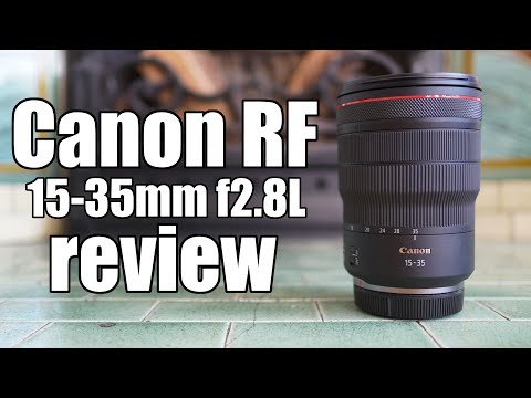 External Review Video fcppC8lGJmM for Canon RF 15-35mm F2.8L IS USM Full-Frame Lens (2019)