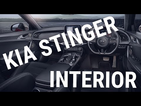 Kia Stinger interior 2018 | Parkers