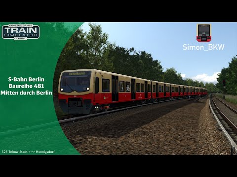 S25 zurück zum Ursprung | S-Bahn Berlin BR481 | Train Simulator Classic