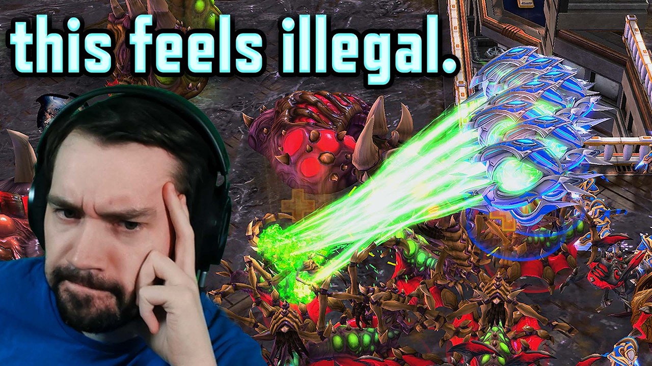 herO Invented A Disgusting New Protoss Cheese.