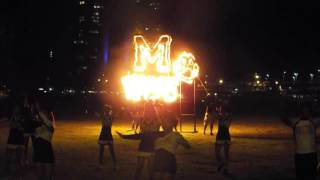 Burning of the 'M' 2015