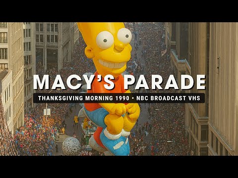 The Macy’s Thanksgiving Day Parade • Autumn Archives Vol. II • 1990 Full NBC Broadcast + Commercials