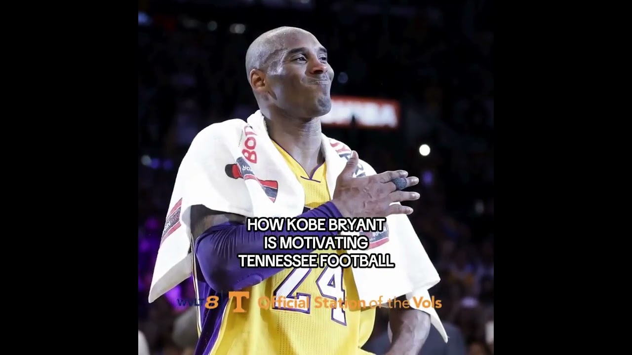 How Kobe Bryant is motivating Tennessee football #vols #tennessee #football #cfb #kobebryant #sports