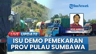 Isu Demo Pemekaran Provinsi Pulau Sumbawa, Kendaraan Mengular di Pelabuhan Kayangan Lombok Timur