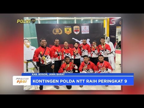 KONTINGEN POLDA NTT RAIH PERINGKAT 9 KERJUNAS KAPOLRI CUP