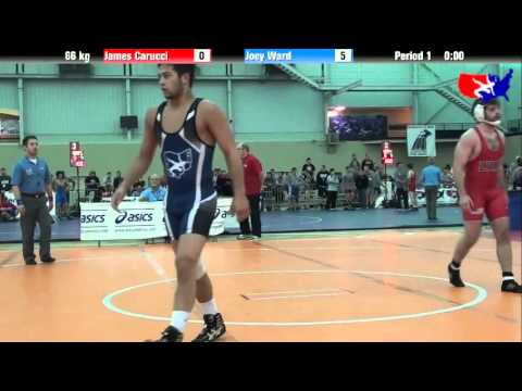 James Carucci vs. Joey Ward at 2013 ASICS University Nationals - FS