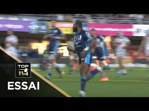 TOP 14 - Essai Timoci NAGUSA (MHR) - Montpellier - Pau - J13 - Saison 2018/2019