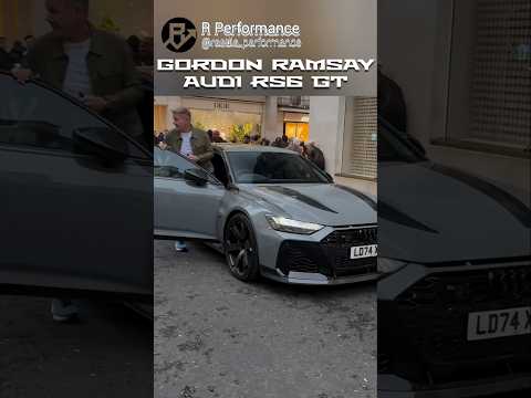 Gordon Ramsay Audi RS6 GT 👌🏽