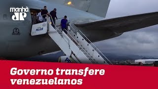 Mais 204 venezuelanos são transferidos