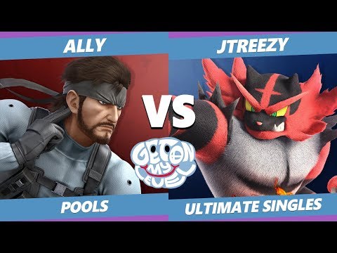 GOML 2019 SSBU - Ally (Snake) Vs. JTreezy (Incineroar) Smash Ultimate Tournament Pools