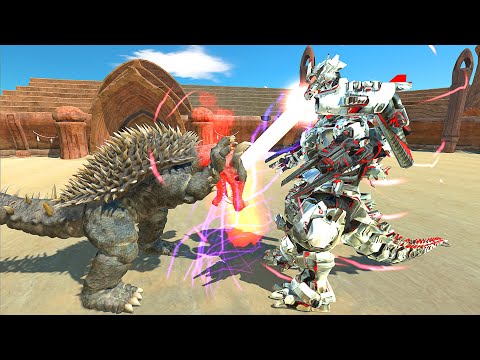 ANGUIRUS vs KAIJU - Animal Revolt Battle Simulator