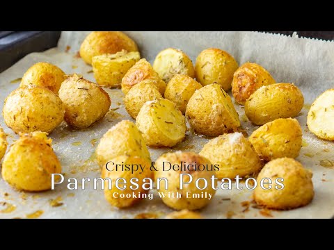 How to Make Crispy Parmesan Potatoes