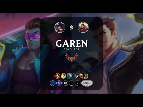 Garen Top vs Jayce - EUW Grandmaster Patch 13.4