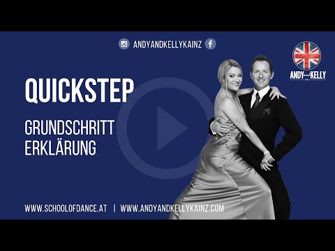 Quickstep Grundschritt Erklärung - Dancing Stars Andy & Kelly Kainz