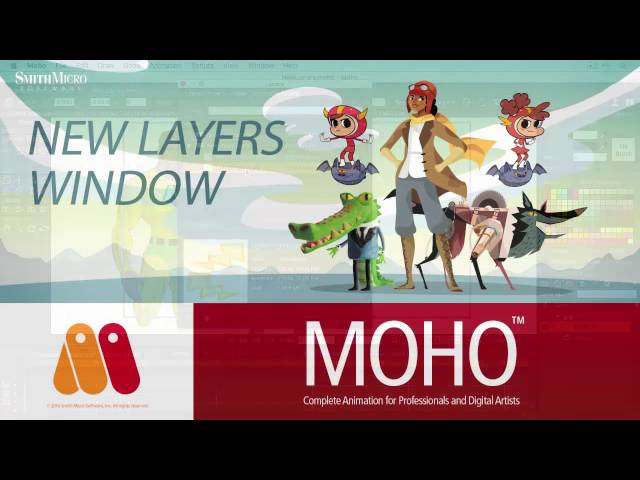Video Teaser für Moho Debut 12 (Anime Studio) - New Features