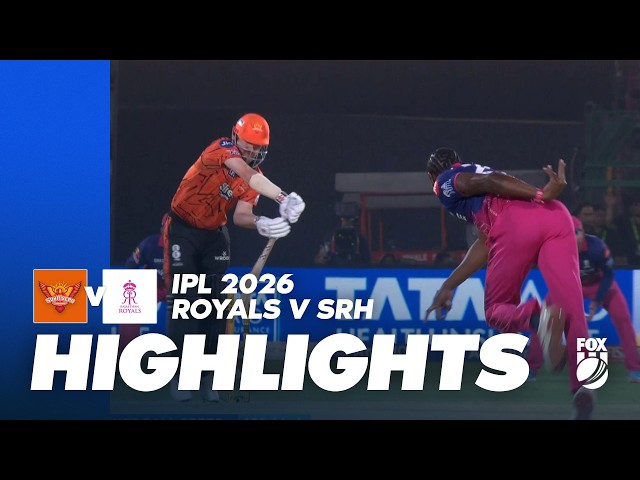 Rajasthan Royals v Sunrisers Hyderabad | Full Match Highlights | Game 36 IPL 2026 | Fox Cricket