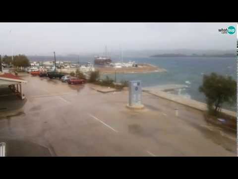 Pašman, olujno jugo 29.10.2018.