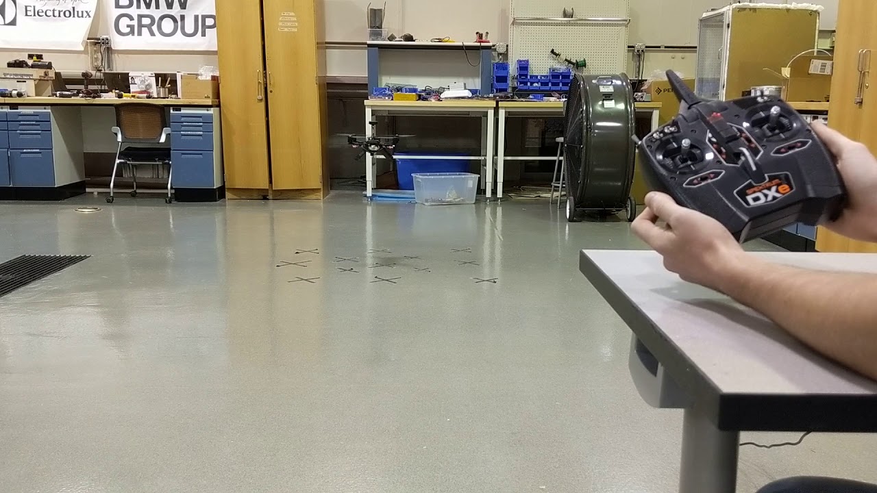 Intel Aero Optical Flow Position Control