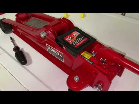 Fill Bleed A Floor Jack