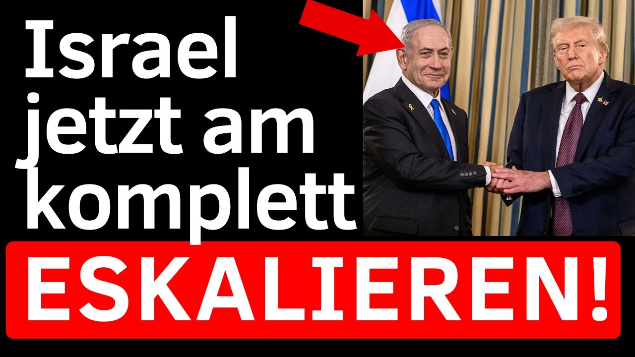 Netanyahu lässt TAUSENDE zivile Häuser SPRENGEN und Trump geht auf Europa los!