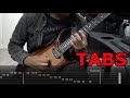 Avenged Sevenfold - NOBODY guitar solo with TABS