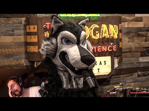 Asmongold Reacts to Joe Rogan in a Furry Costume