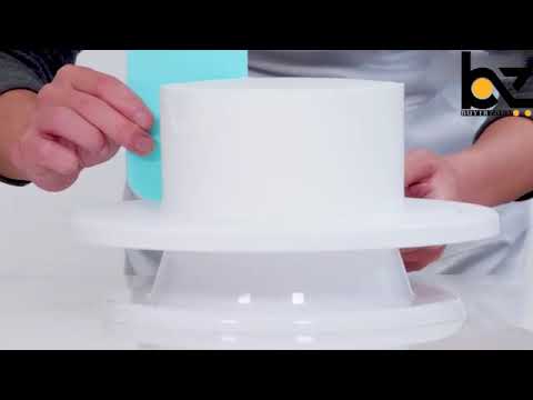 White Plastic Cake Candy Pastry Decorating Baking Icing Smoother