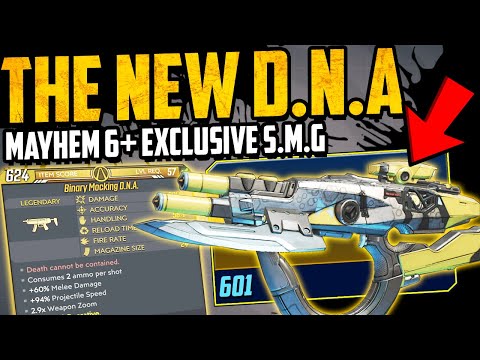 How To Get THE D.N.A. - New Maliwan S.M.G - Legendary Guide - Borderlands 3 - Mayhem 6+ Exclusive