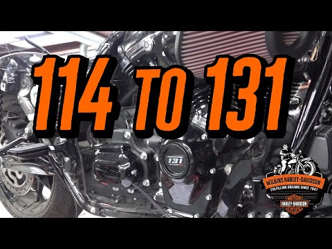 Harley-Davidson 131 Engine Kit Install
