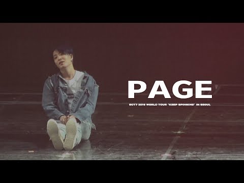 190615 GOT7 WORLD TOUR 'KEEP SPINNING' IN SEOUL - PAGE YOUNGJAE ver. (GOT7 영재