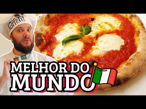 How to make TRADITIONAL ITALIAN PIZZA - very tasty, crispy and with 5 easy ingredients!