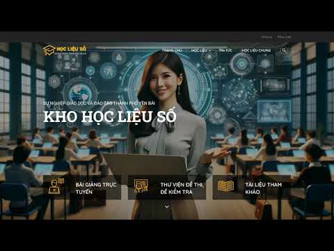 Đăng tải dữ liệu lên kho học liệu số