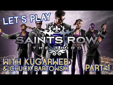 Let's Play With KugarWeb - Saints Row The Third Part 1