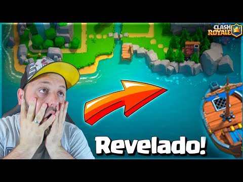 REVELADA A "NOVA ILHA DO CLASH ROYALE" NA MAIOR ATUALIZA