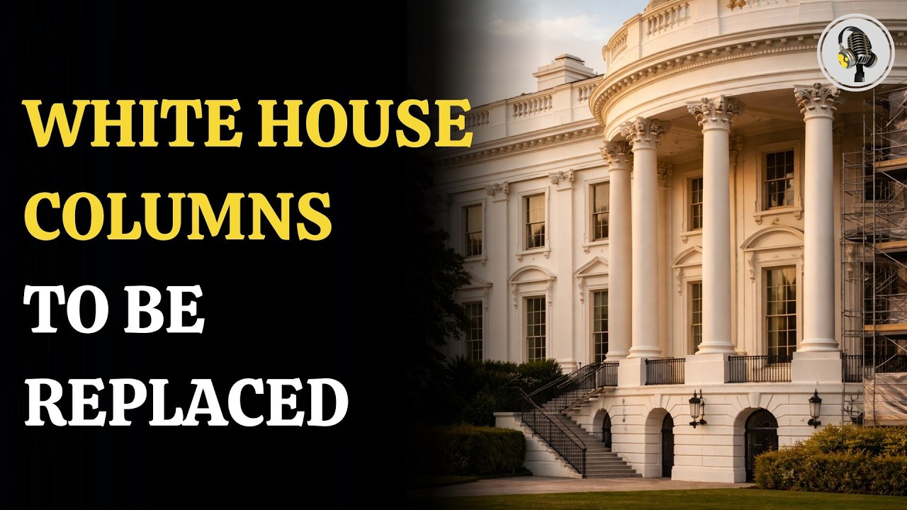 White House Columns Replacement Plan Sparks Debate | WION Podcast