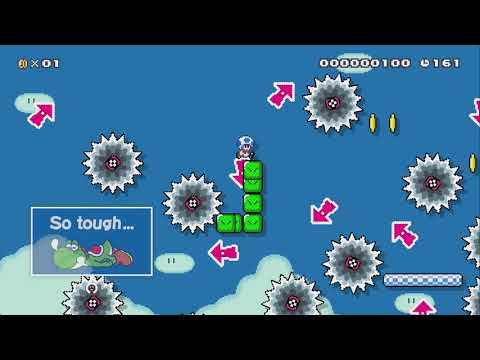DON'T FALL by CedarTree - Super Mario Maker 2 - No Commentary 1bv
