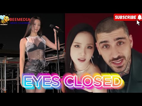 Unbelievable! #JISOO and #ZAYN break all limits with “EYES CLOSED” 🚀 #EYESCLOSED