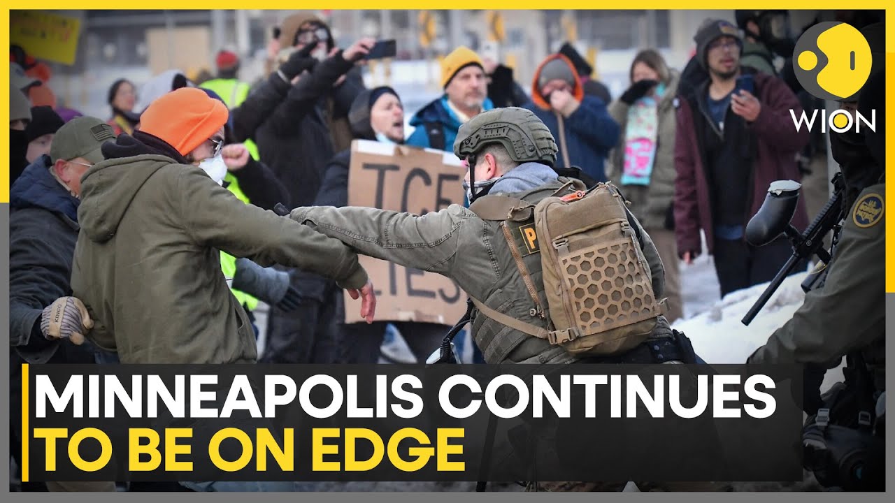 Minneapolis: Protesters Clash with Federal Law Enforcement Officers | WION NEWS