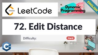 YouTube video 'LeetCode 72. Edit Distance | Hard | Algorithm Explained | C++'