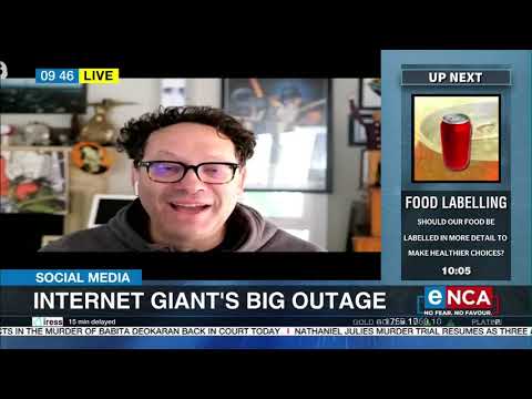 Internet giant's big outage