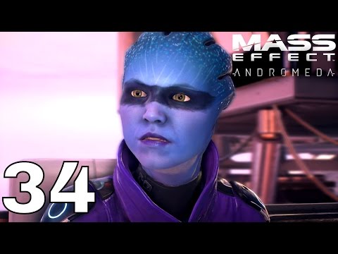 Mass Effect Andromeda Walkthrough Part 34 "Peebee: Reclaiming Poc" Mission with Commentary PS4