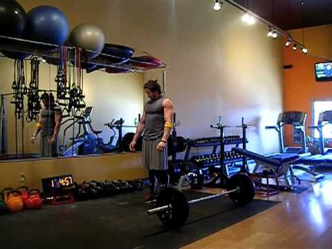 Ross performs CrossFit "Air Force" WOD [Feb 2010]