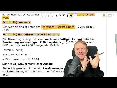 Tag 7 - Klausuraufgabe Drohverlustrückstellungen, Teil 1 - jeden Tag ein neues Video