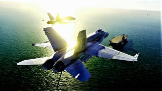 Preview and Tutorial for new DCS F/A-18 Campaign Flaming Sunrise from Sandman Simulations
