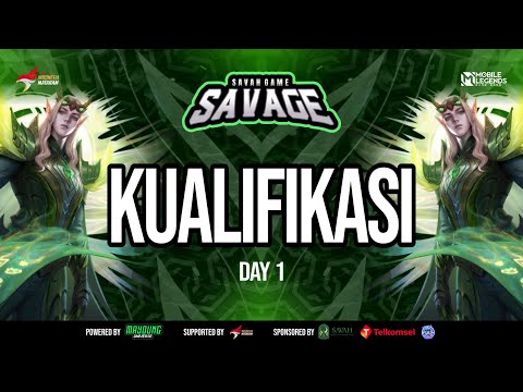 SAVAGE SEASON 1 : DAY 1 MOBILE LEGENDS OFFLINE TOURNAMENT