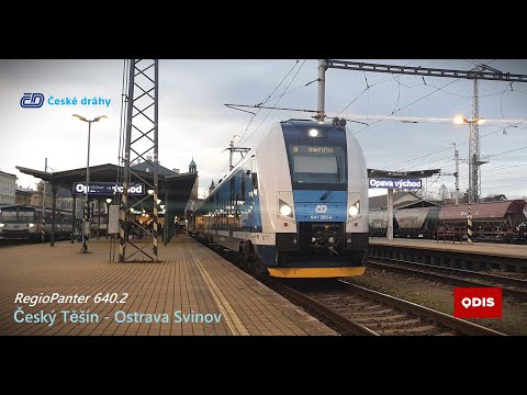 Český Těšín / Czeski Cieszyn - Ostrava Svinov // Cabview //